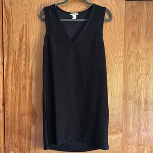 H & M black sparkle dress
